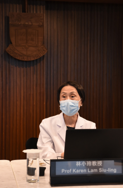 Professor Karen Lam Siu-ling, Rosie TT Young Professor in Endocrinology and Metabolism, Chair Professor in Medicine, Department of Medicine, HKUMed and Clinical Director of the State Key Laboratory of Pharmaceutical Biotechnology, HKU, announced the commencement of N-CRISPS, a new, contemporary population-based cardiovascular risk factor prevalence study.
